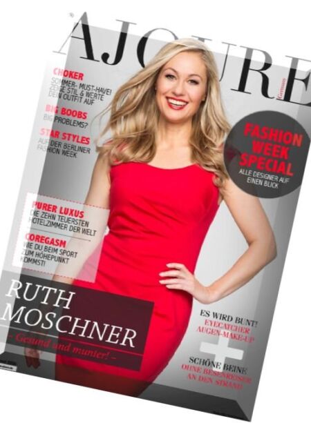 Ajoure Magazin – August 2016 Cover