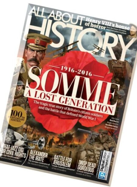 All About History – Issue 40, 2016 Cover