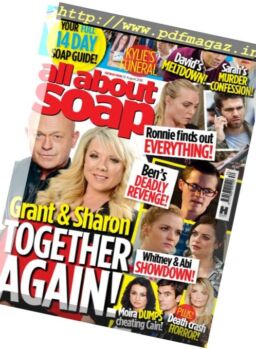 All About Soap UK – 5 August 2016