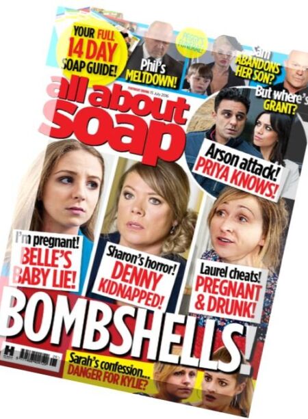 All About Soap UK – 8 July 2016 Cover