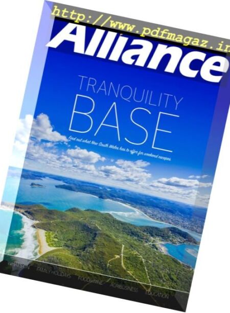 Alliance – August-September 2016 Cover