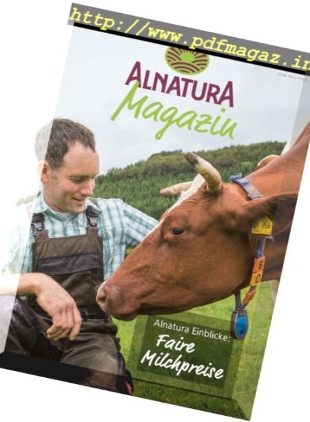 Alnatura Magazin – August 2016 Cover