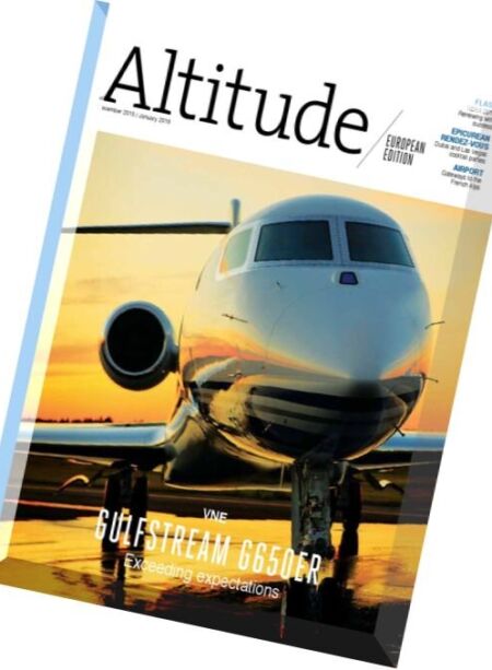 Altitudes Europe – December 2015-January 2016 Cover