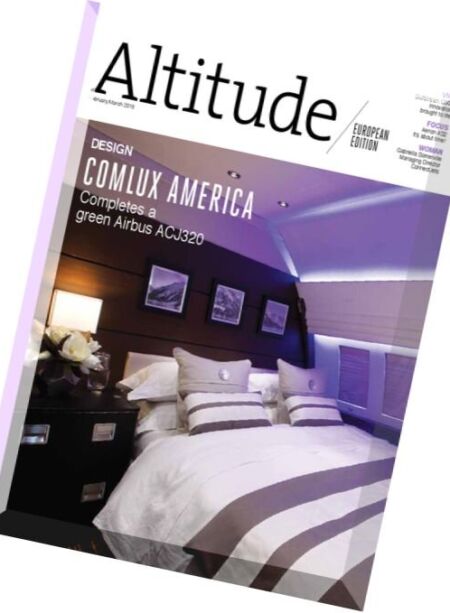 Altitudes Europe Magazine – February-March 2016 Cover