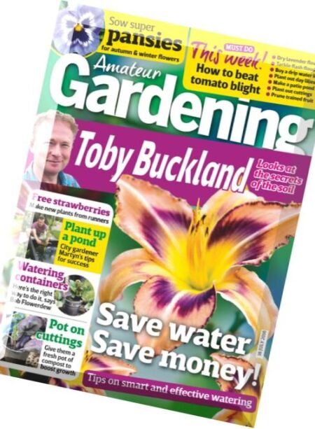 Amateur Gardening – 16 July 2016 Cover