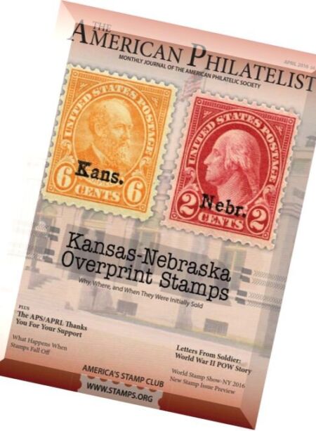 American Philatelist – N 04, 2016 Cover