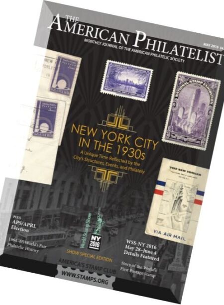 American Philatelist – N 05, 2016 Cover