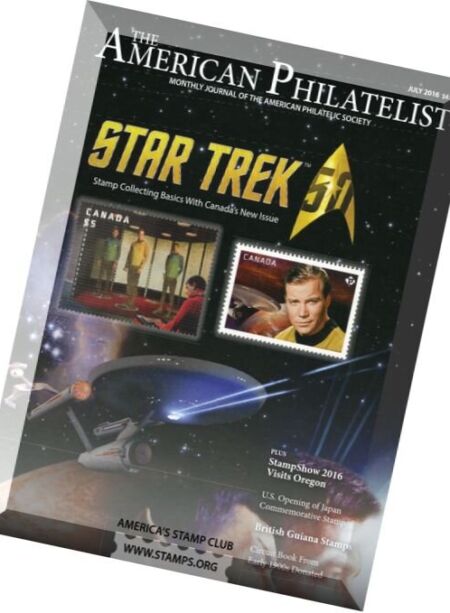 American Philatelist – N 07, 2016 Cover