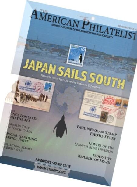 American Philatelist – N 11, 2015 Cover