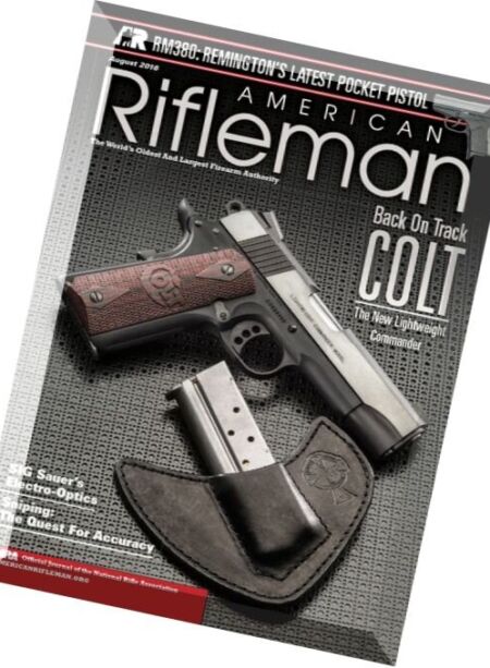 American Rifleman – August 2016 Cover