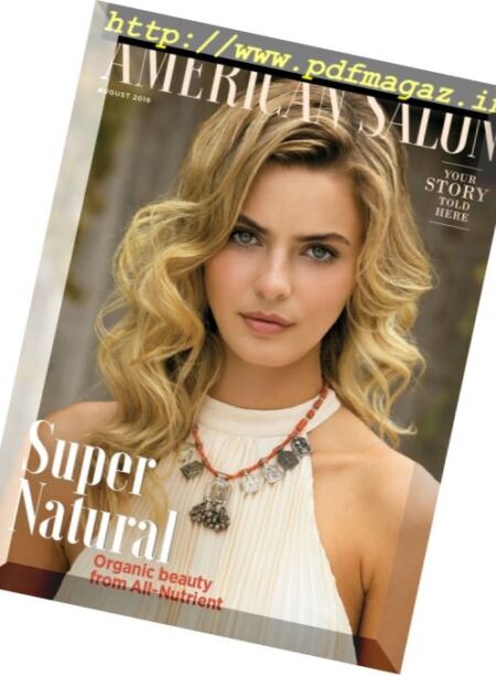 American Salon – August 2016 Cover