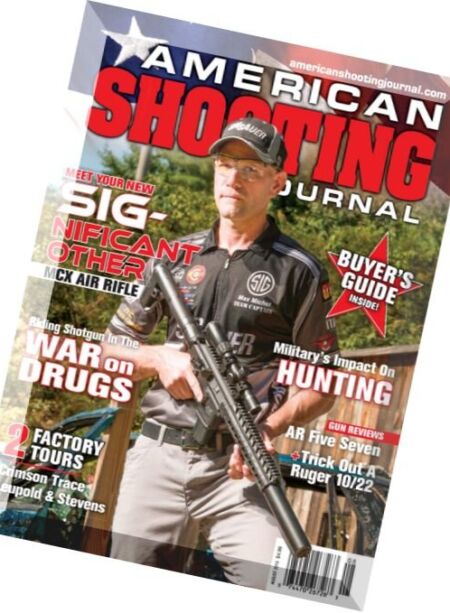 American Shooting Journal – August 2016 Cover