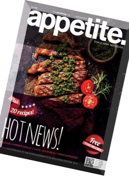 Appetite – July-August 2016 Cover