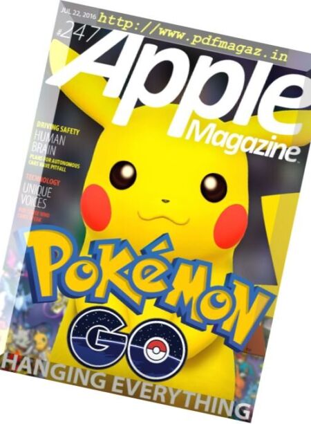 AppleMagazine – 22 July 2016 Cover