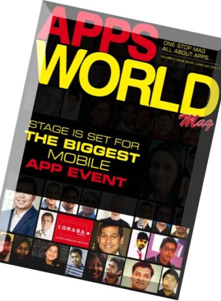 Apps World Mag – June-July 2016 Cover