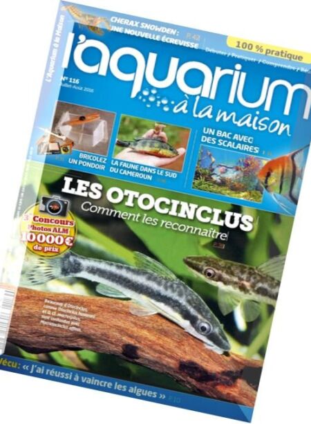 Aquarium a la Maison – Juillet-Aout 2016 Cover