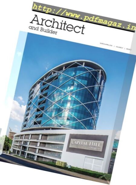 Architect and Builder South Africa – March-April 2016 Cover