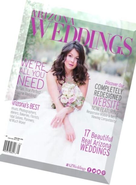 Arizona Weddings Magazine – April-May 2016 Cover