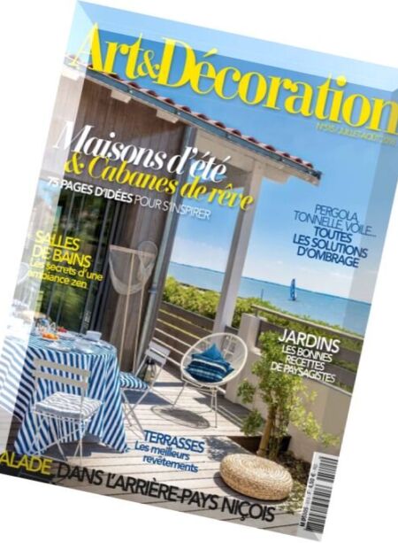 Art & Decoration – Juillet-Aout 2016 Cover