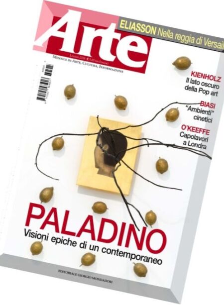 Arte – Luglio 2016 Cover