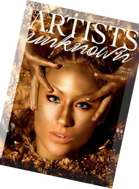 Artists Unknown – April 2016 Cover