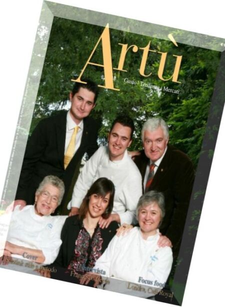 Artu – Giugno-Luglio 2016 Cover