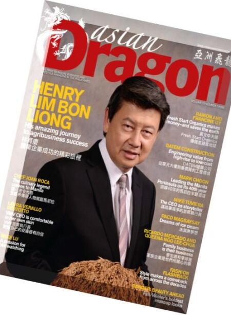 Asian Dragon – June-July 2016 Cover