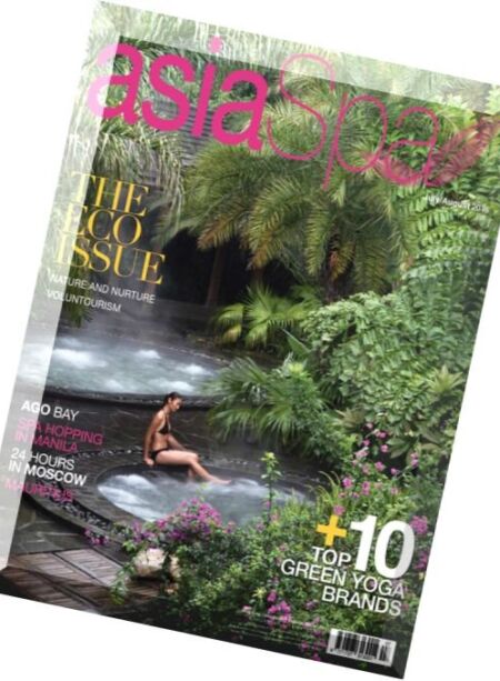 AsiaSpa Magazine – July-August 2016 Cover