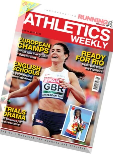 Athletics Weekly – 14 July 2016 Cover