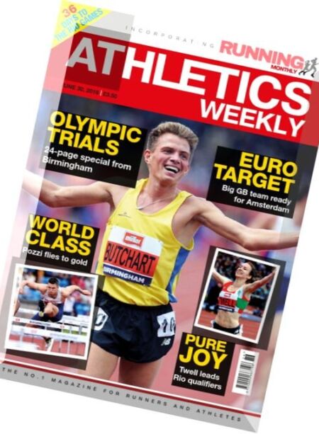 Athletics Weekly – 30 June 2016 Cover