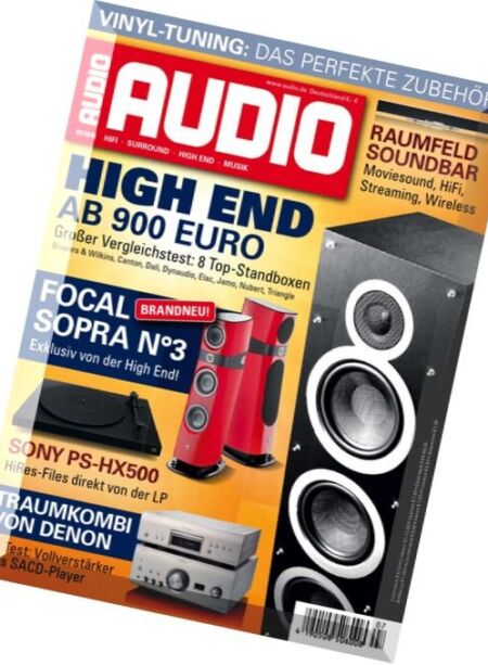 Audio – Juli 2016 Cover