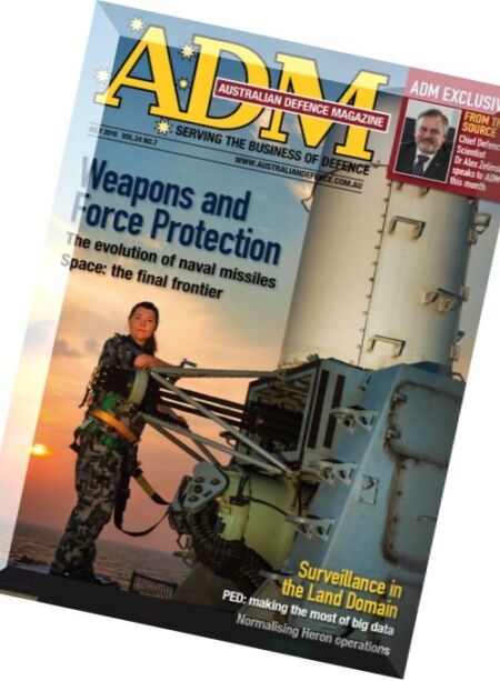 Australian Defence Magazine – July 2016 Cover