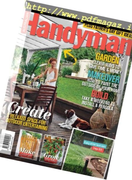 Australian Handyman – August 2016 Cover