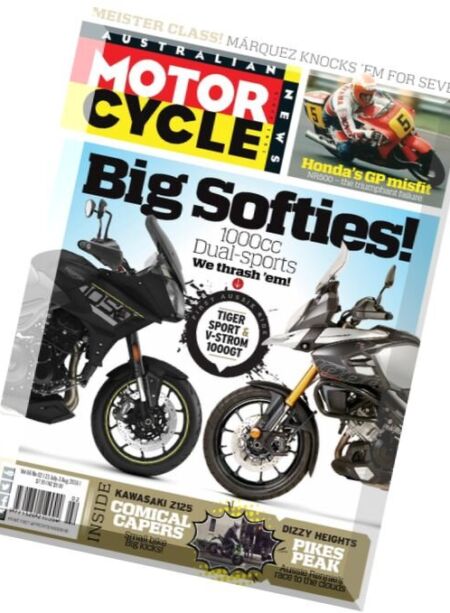 Australian Motorcycle News – 21 July 2016 Cover