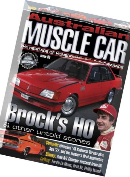 Australian Muscle Car – Issue 89, 2016 Cover