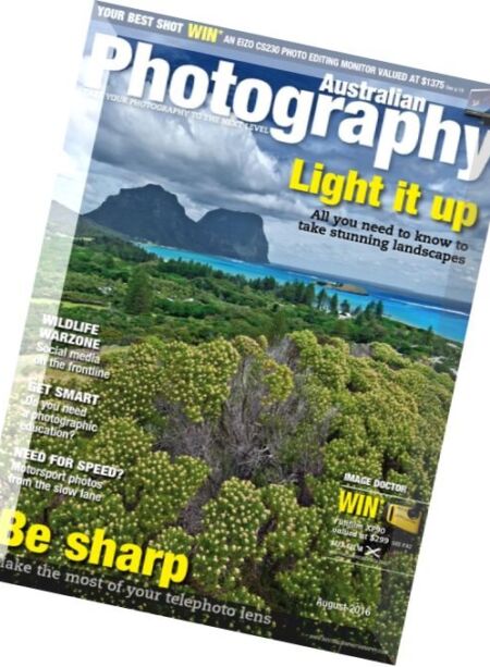 Australian Photography – August 2016 Cover
