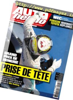 Auto Hebdo – 27 Juillet 2016
