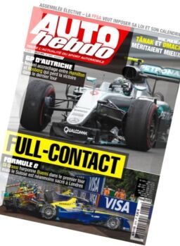 Auto Hebdo – 6 Juillet 2016