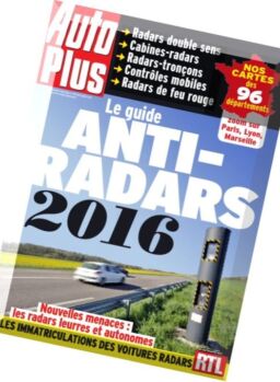 Auto Plus – Hors-Serie – Le Guide Anti Radars 2016