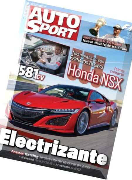 Auto Sport – 12 Julio 2016 Cover