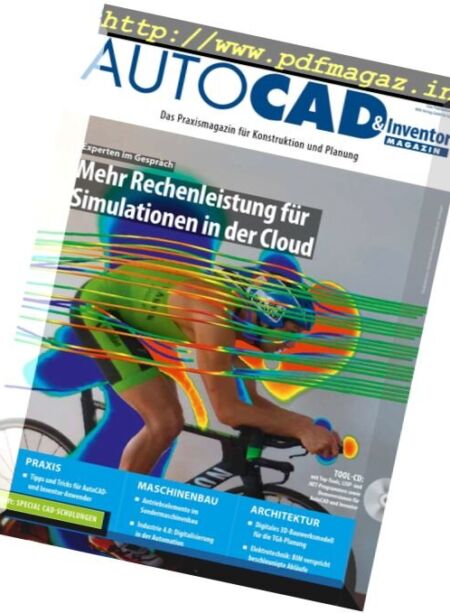 Autocad & Inventor Magazin – August-September 2016 Cover