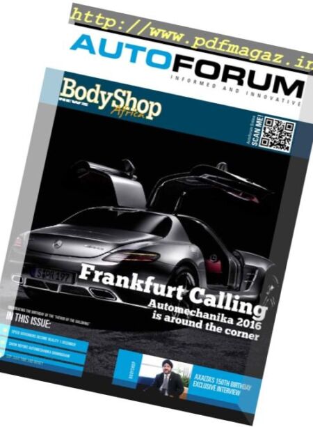 AutoForum – July-August 2016 Cover