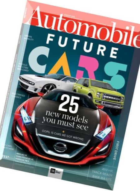 Automobile – August 2016 Cover