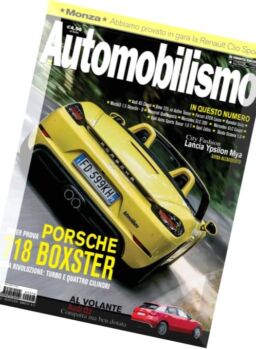Automobilismo – Agosto 2016
