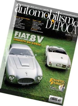 Automobilismo d’Epoca – Luglio 2016