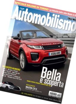 Automobilismo – Luglio 2016
