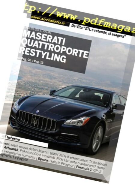 Automoto.it – Numero 93, 2016 Cover