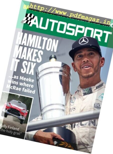 Autosport – 4 August 2016 Cover