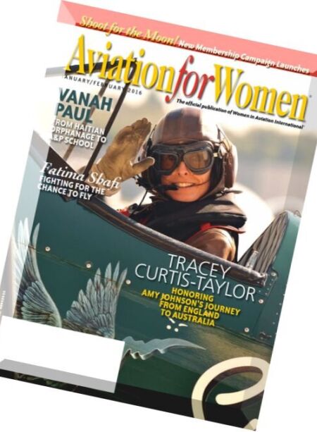 Aviation for Women – January – February 2016 Cover