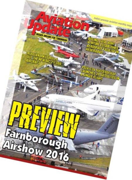 Aviation Update – July 2016 Cover